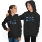 Preview: Hoodie Hooded Sweatshirt Kids - Dinosaur Silhouettes i90